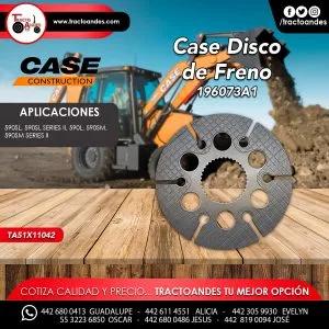 Case Disco de Freno - 196073A1