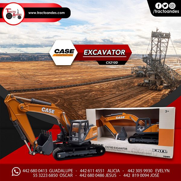 Juguete a escala Excavator - CX210D