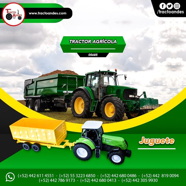 Juguete Tractor AgrÃ­cola 05685