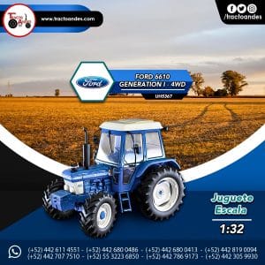 Juguete a escala Ford 6610 Generation l 4WD - UH5367