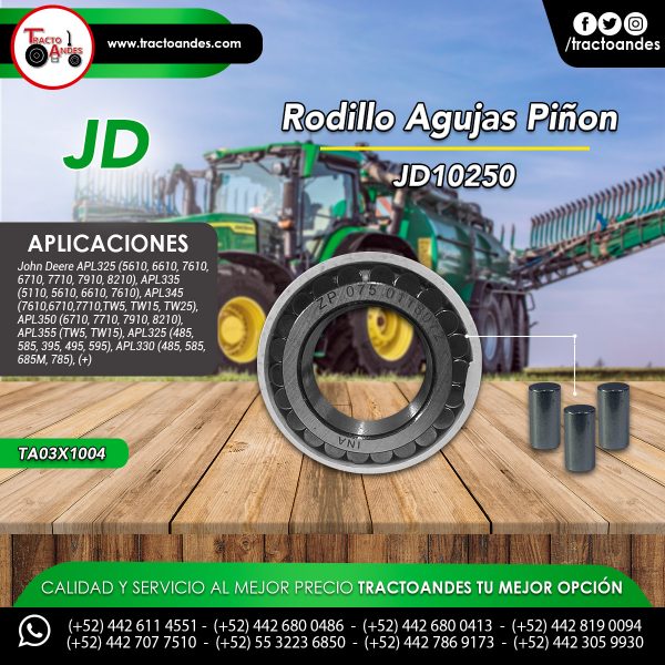 Rodillo Agujas Piñon - JD10250