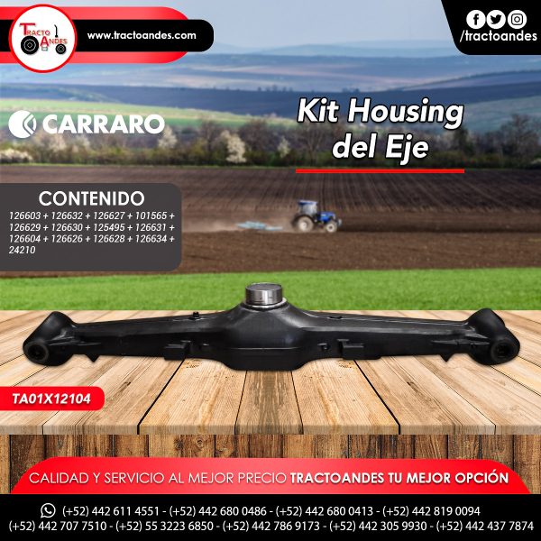 Kit Housing del Eje - TA01X12104
