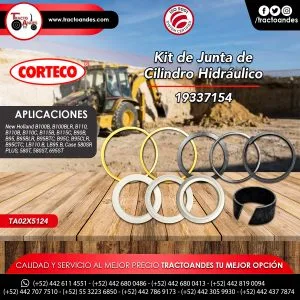 Kit de Junta de Cilindro Hidráulica 19337154