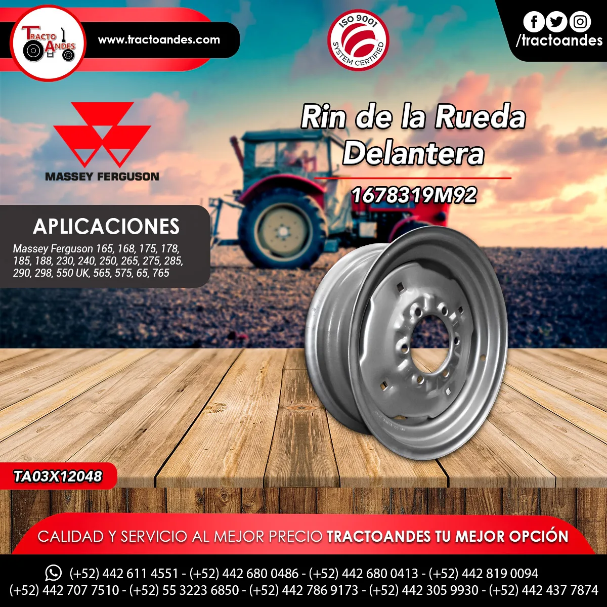 Rin de la Rueda Delantera - 1678319M92