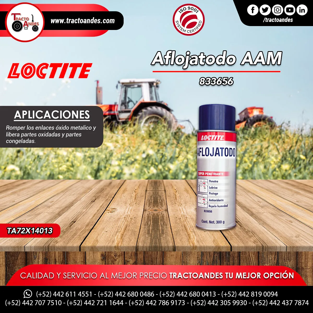 Loctite, Henkel, TractoAndes
