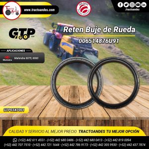 Reten Buje de Rueda - GTP03X7001 - 006514876U91 / 149703 - Carraro