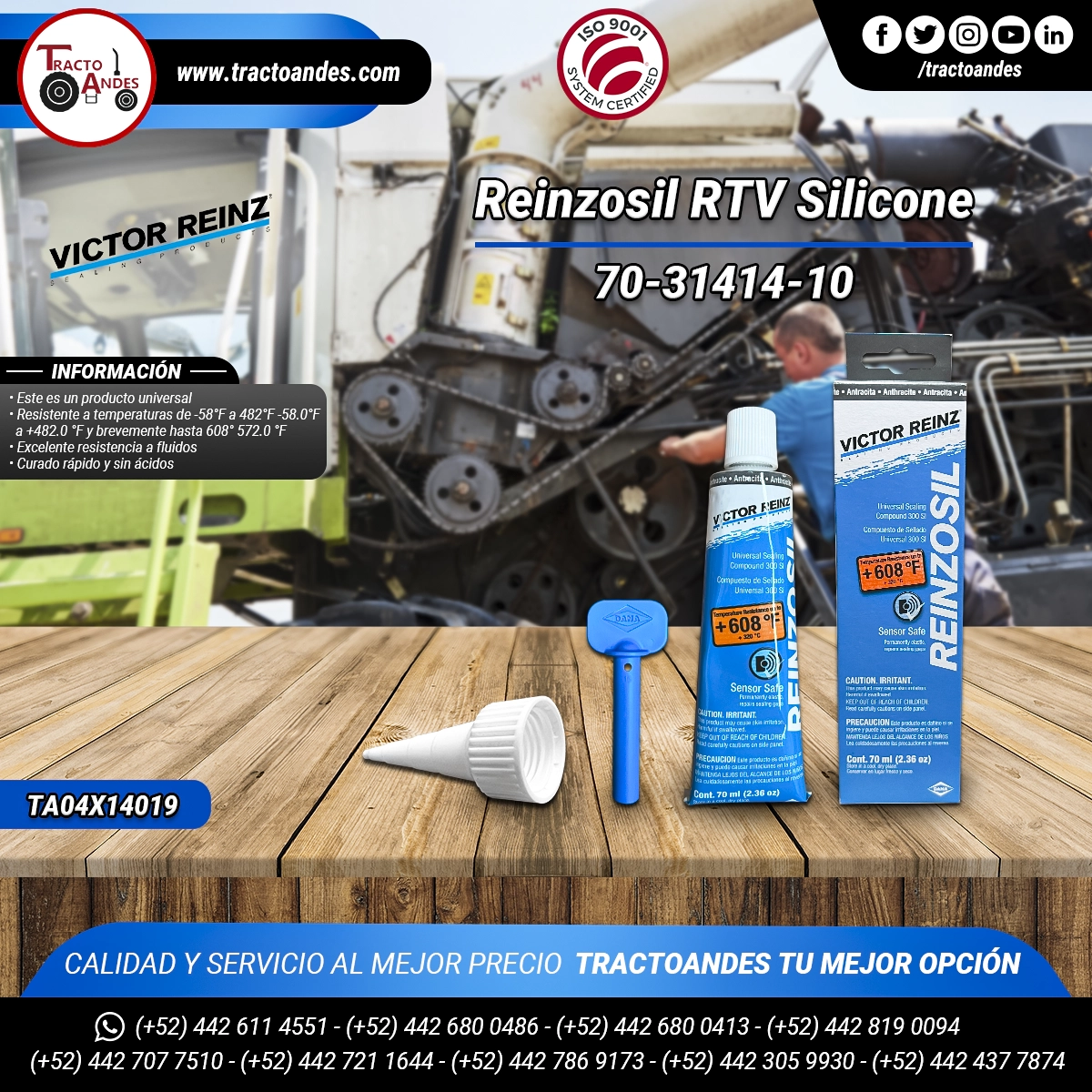 Reinzosil-RTV-Silicon-Victor-Reinz-Dana70-31414-10-703141410