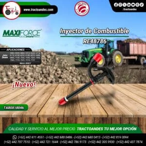 Inyector-de-Combustible-para-Motor-4045T-John-Deere-RE48786-TRE48786-Maxiforce-en-TractoAndes
